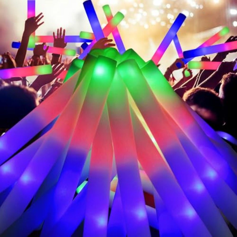 Wedding Supply In Bulk - 118PCS Foam Glow Sticks Bulk Party