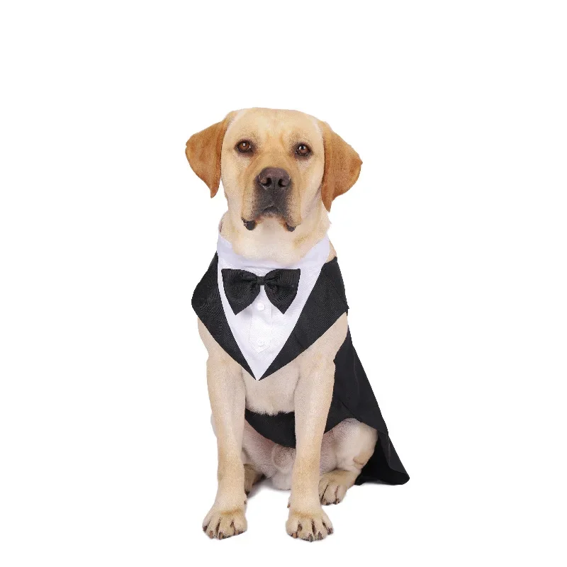 Suit Supply Wedding Party - Pet Dog Clothes Fashion Party Show