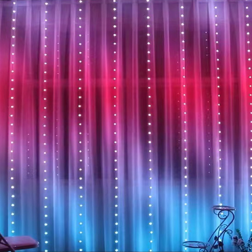 Wedding Led - 3M RGB Smart LED Curtain Lights