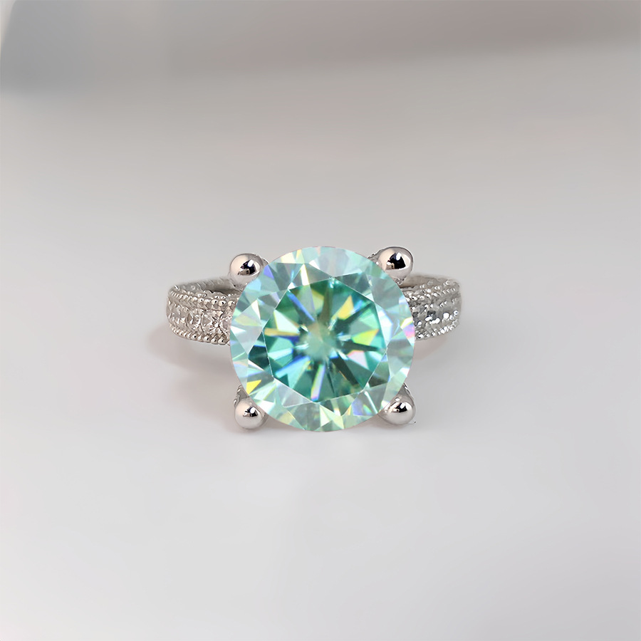 5 Carat Real Moissanite Diamon - đánh giá và giá Wedding Zone