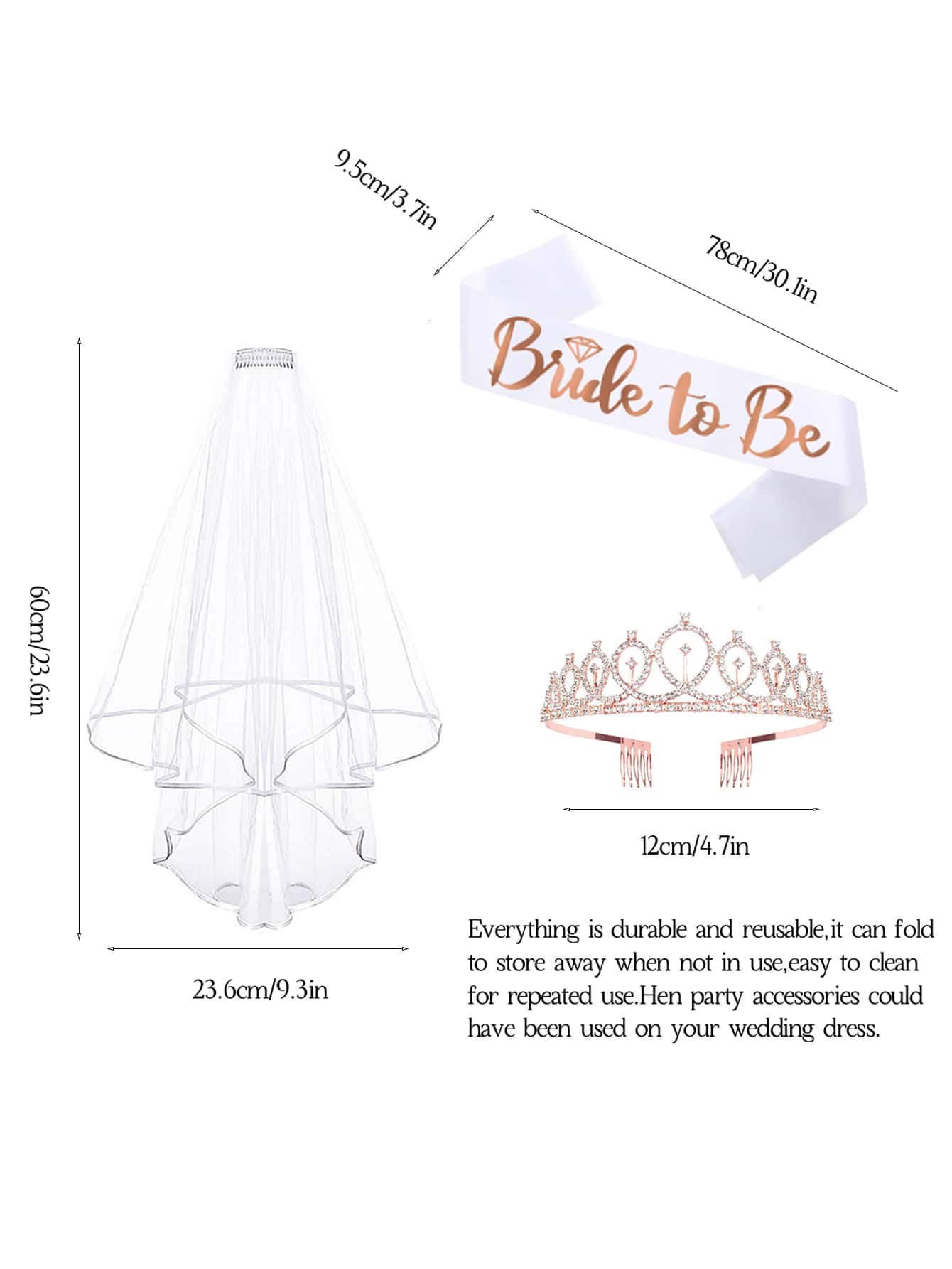 Hen Party Bride to Be Set Incl - đánh giá và giá Bride Tribe Sash