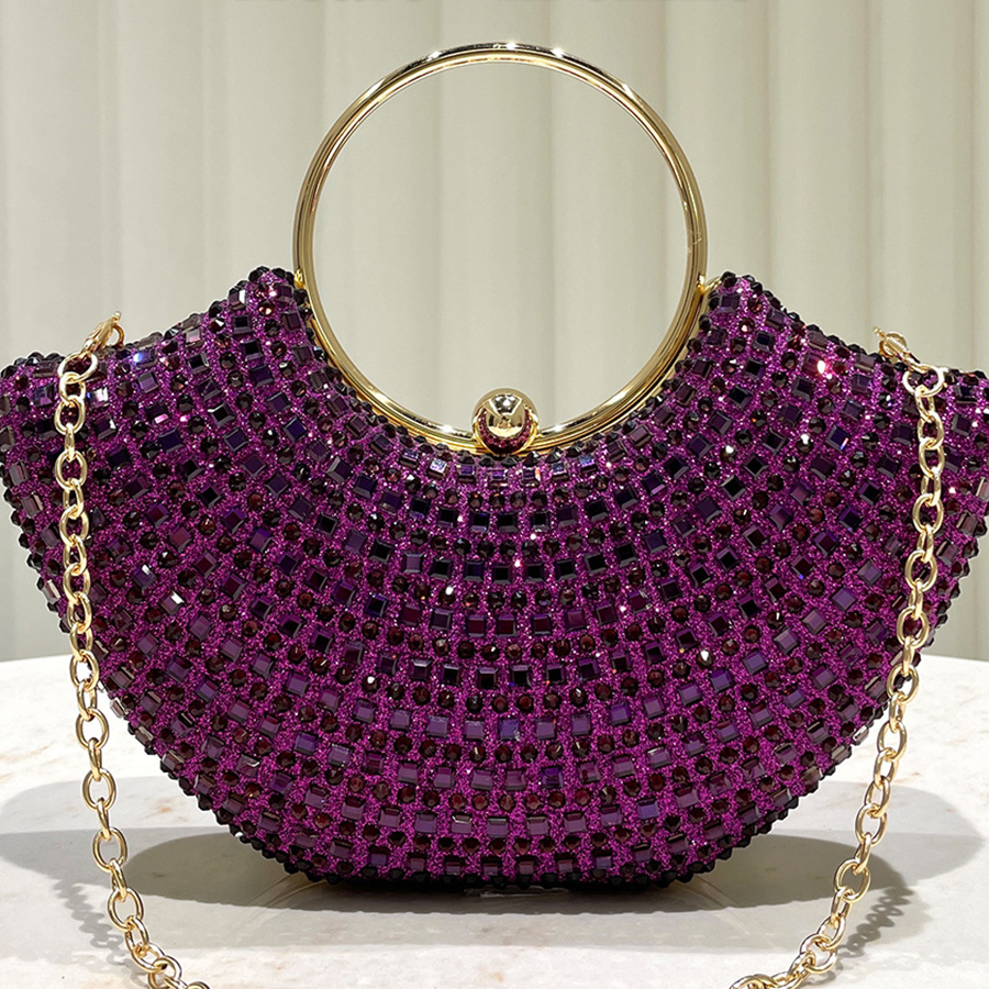 Purple shiny luxurious diamond - đánh giá và giá Wedding Zone