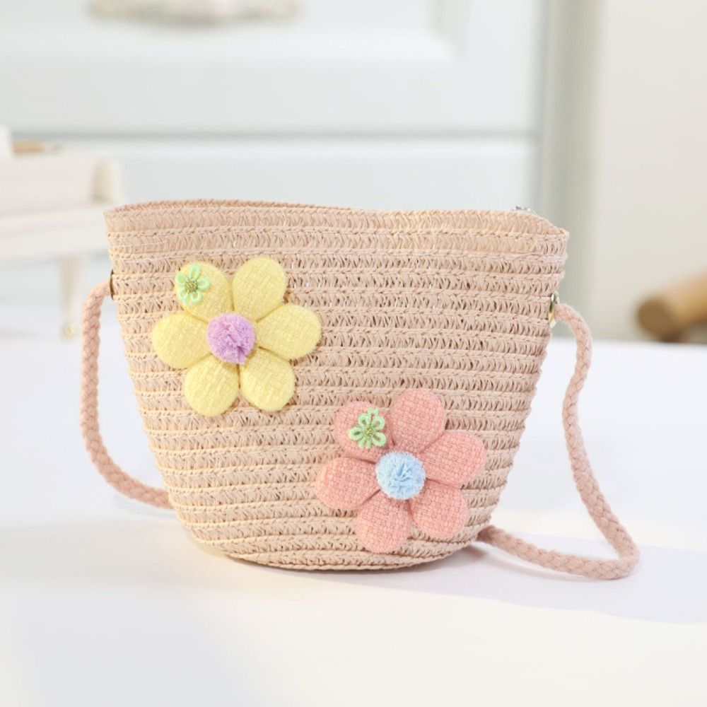 Cute Handmade Woven Girl Flowe - đánh giá và giá Flower Girl Basket