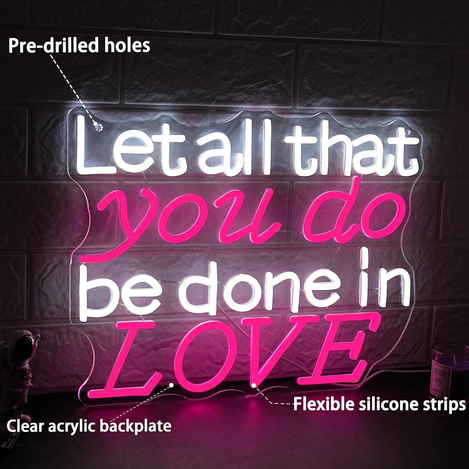 Let All That You Do Be Done In - đánh giá và giá Wedding Led