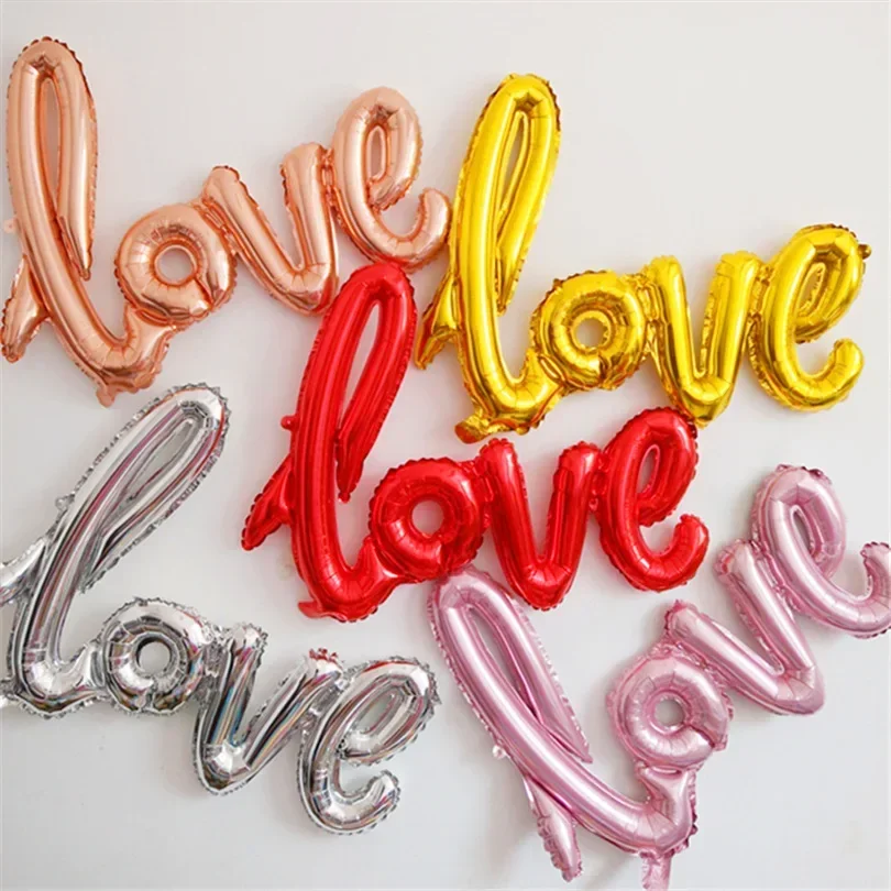 1pc Small Love Letter Foil Bal - đánh giá và giá Wedding Qq