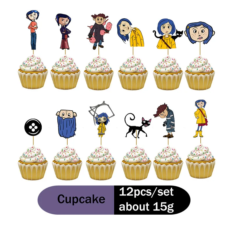 Coraline Cartoon Movie Theme S - đánh giá và giá Confetti Balloon Set