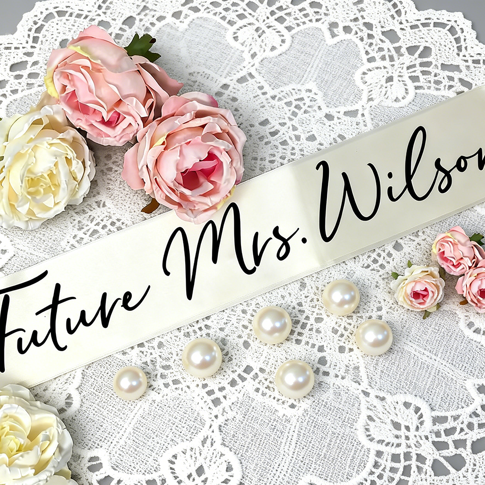 Custom Future Mrs Sash Bachelo - đánh giá và giá Bride Tribe Sash