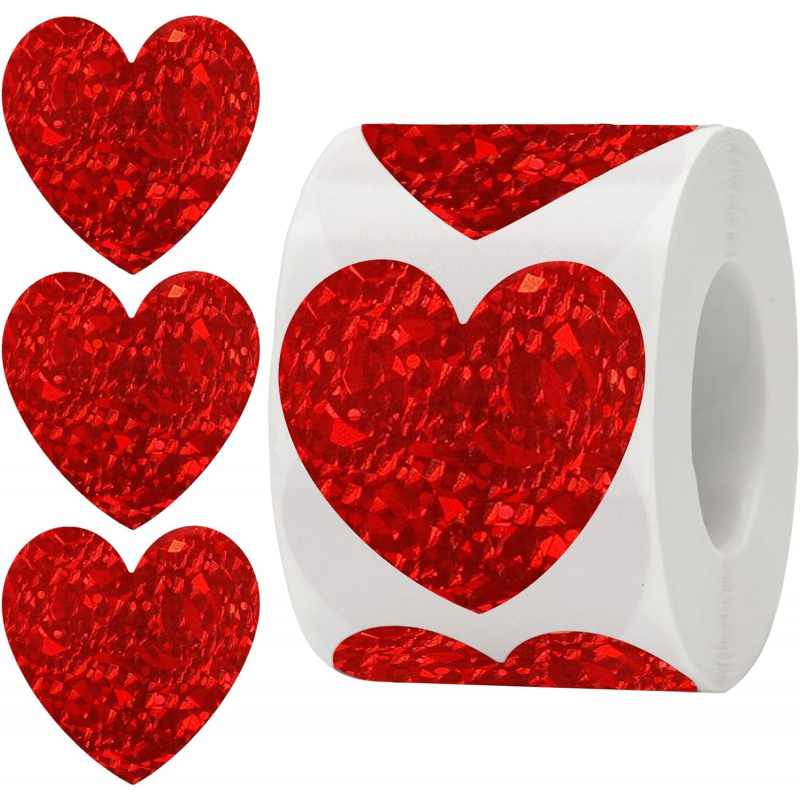 Heart Stickers - 500Pcs Valent - đánh giá và giá Wedding Envelopes
