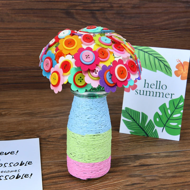 Flower Craft Kit Bouquet with  - đánh giá và giá Flower Girl Basket