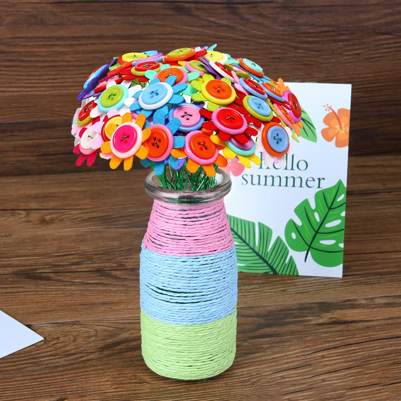 Flower Craft Kit Bouquet with  - đánh giá và giá Flower Girl Basket