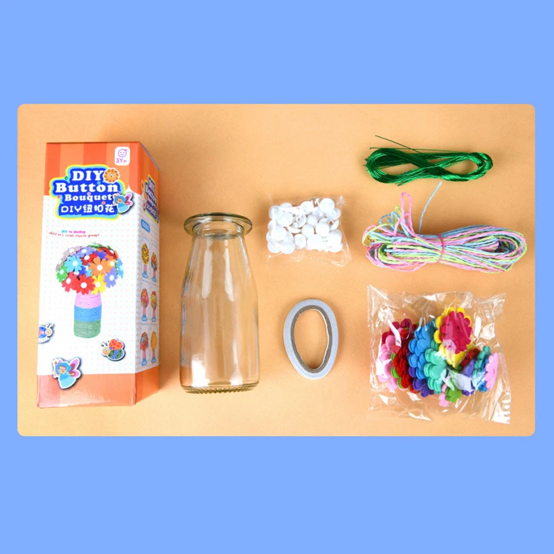 Flower Craft Kit Bouquet with  - đánh giá và giá Flower Girl Basket
