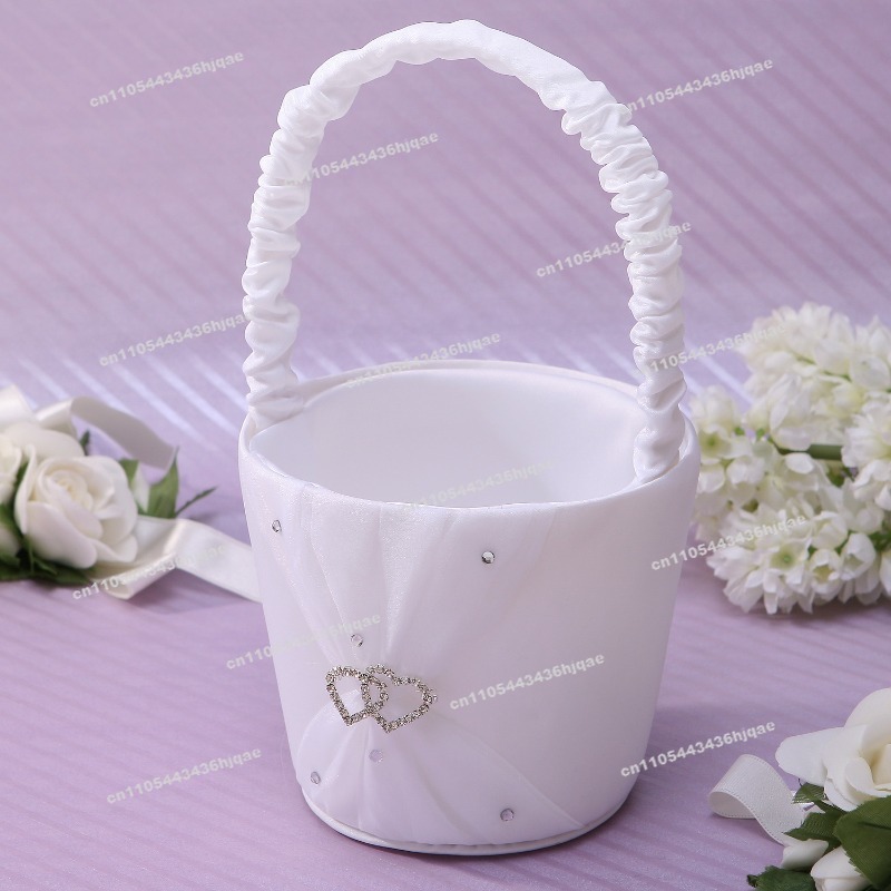 Western Wedding Bride Flower G - đánh giá và giá Flower Girl Basket