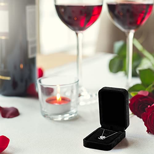 24 Black Velvet Jewelry Displa - đánh giá và giá Wedding Packaging