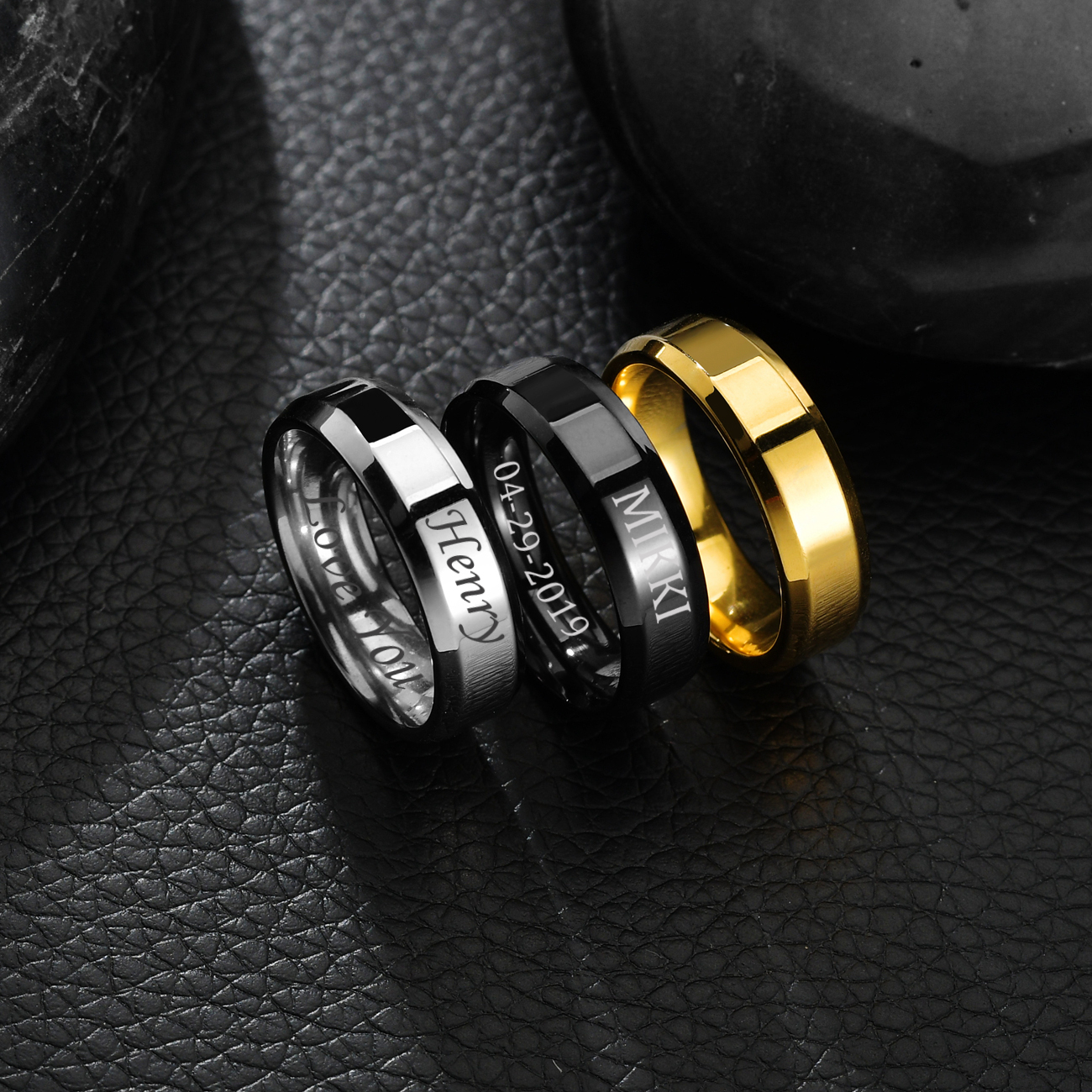 Atoztide 4/6/8mm Personalized  - đánh giá và giá Wedding Zone