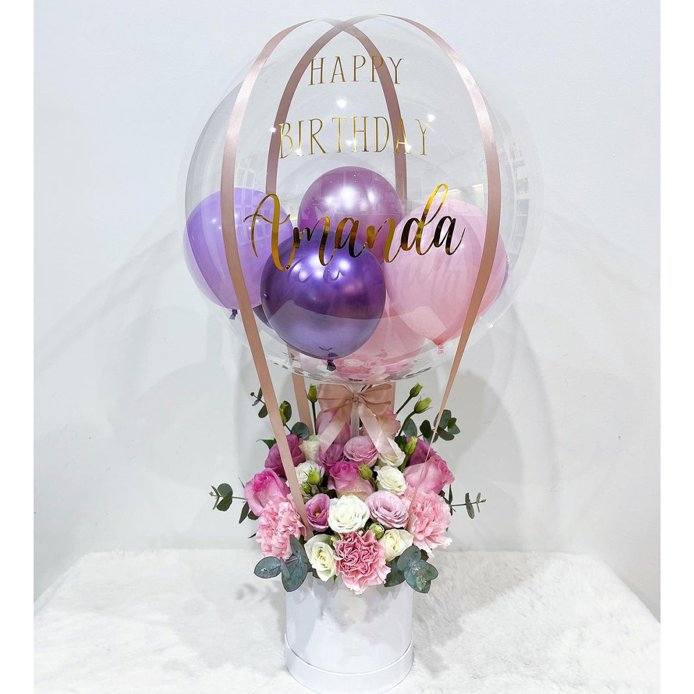 Gift Hamper Balloon Box Set Ba - đánh giá và giá Confetti Balloon Set