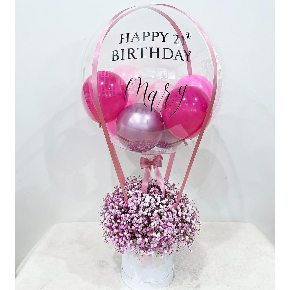 Gift Hamper Balloon Box Set Ba - đánh giá và giá Confetti Balloon Set