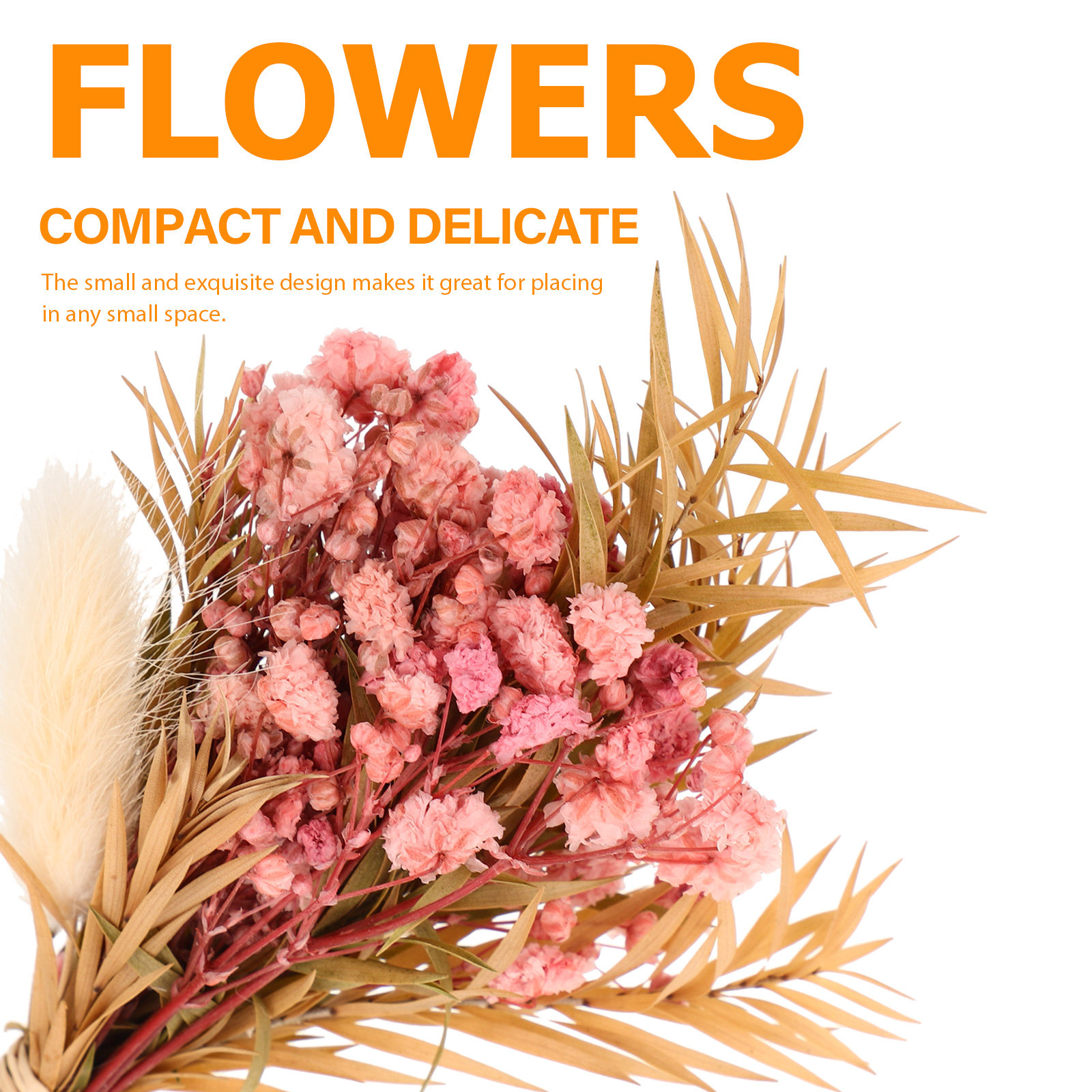 3Pcs Mini Dried Floral Bouquet - đánh giá và giá Flower Girl Basket