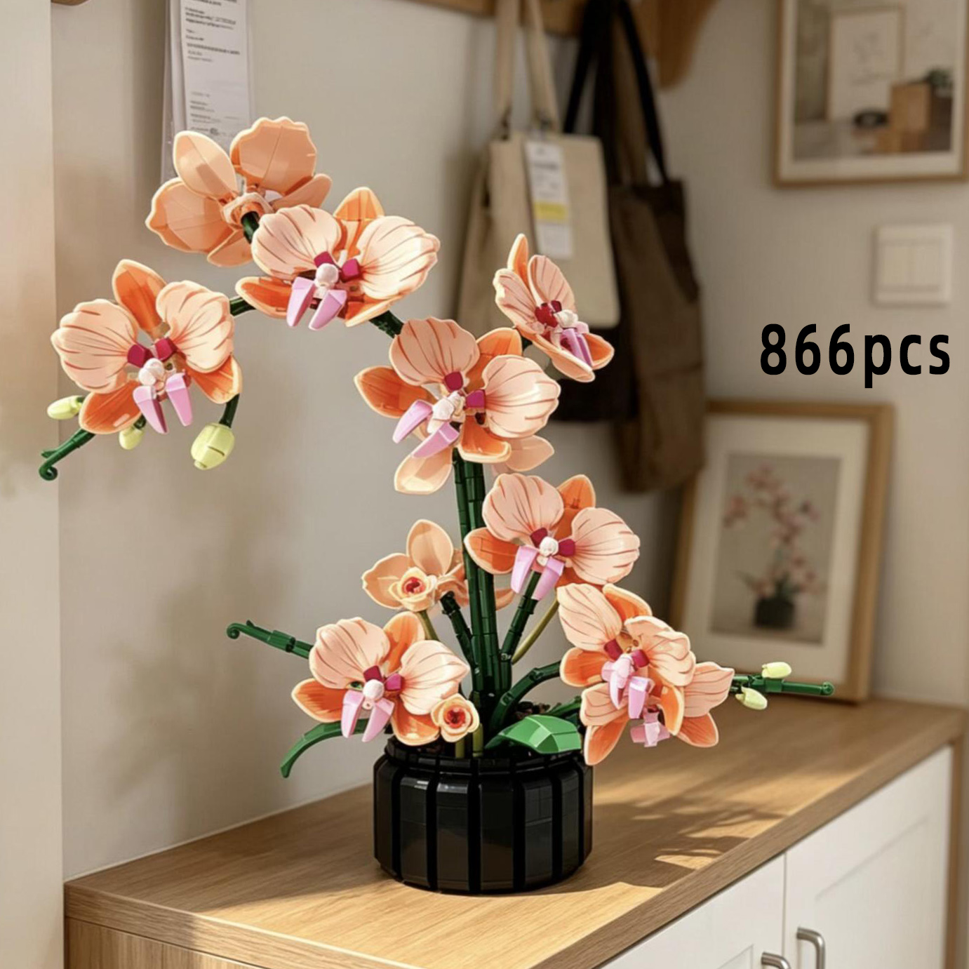 Orange Phalaenopsis Orchid Bui - đánh giá và giá Flower Girl Basket