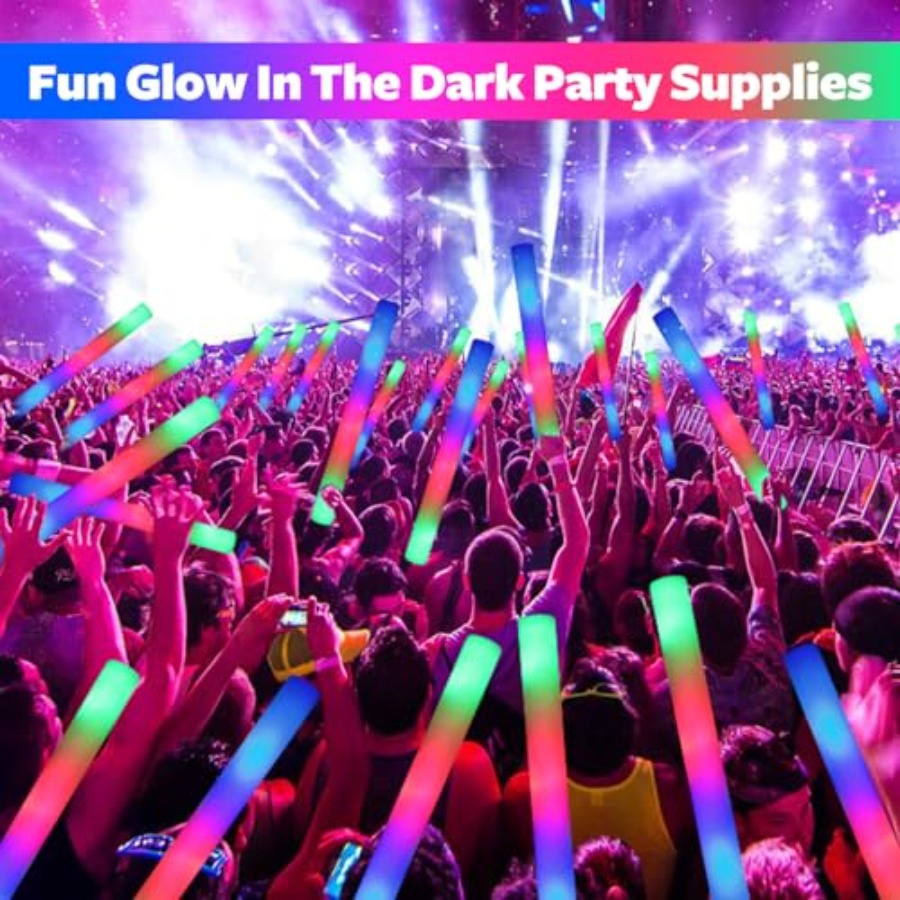 PCS LED Foam Glow Sticks Bulk, - đánh giá và giá Wedding Supply In Bulk