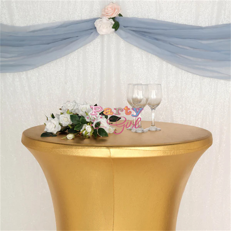 Hot Sale Metallic Spandex Tabl - đánh giá và giá Wedding Qq