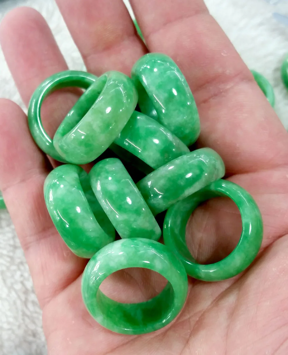 Natural Green Jade Ring Jadeit - đánh giá và giá Wedding Zone