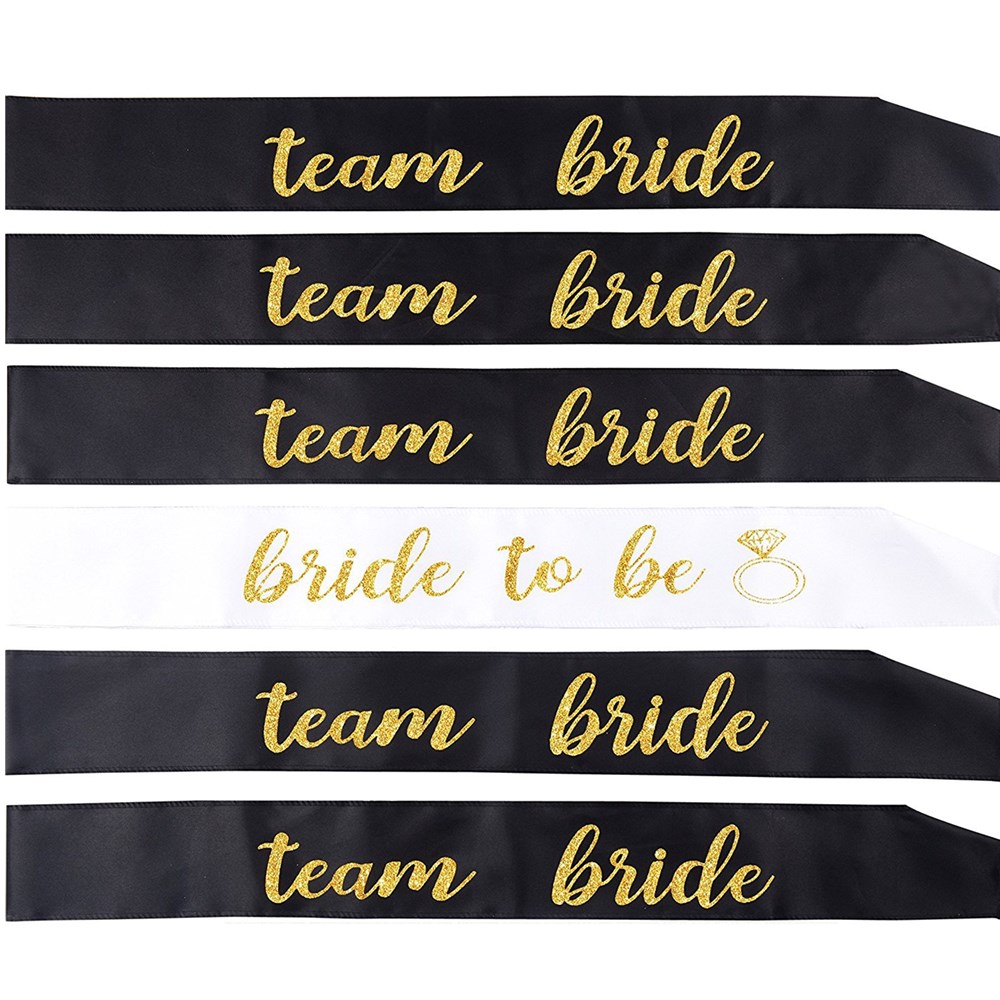 1set Wedding Bride To Be Team  - đánh giá và giá Bride Tribe Sash