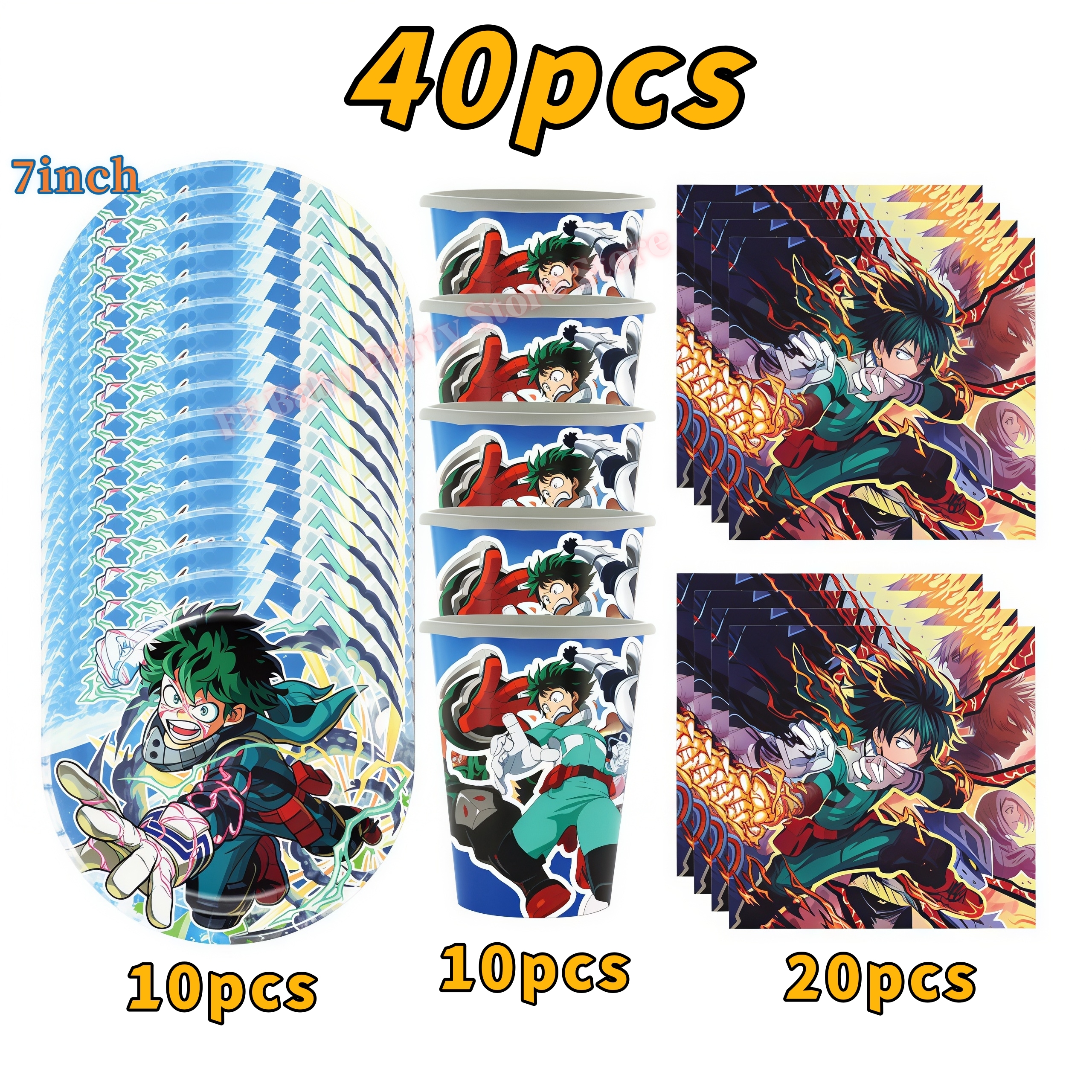 My Heroed Academia Birthday Pa - đánh giá và giá Confetti Balloon Set