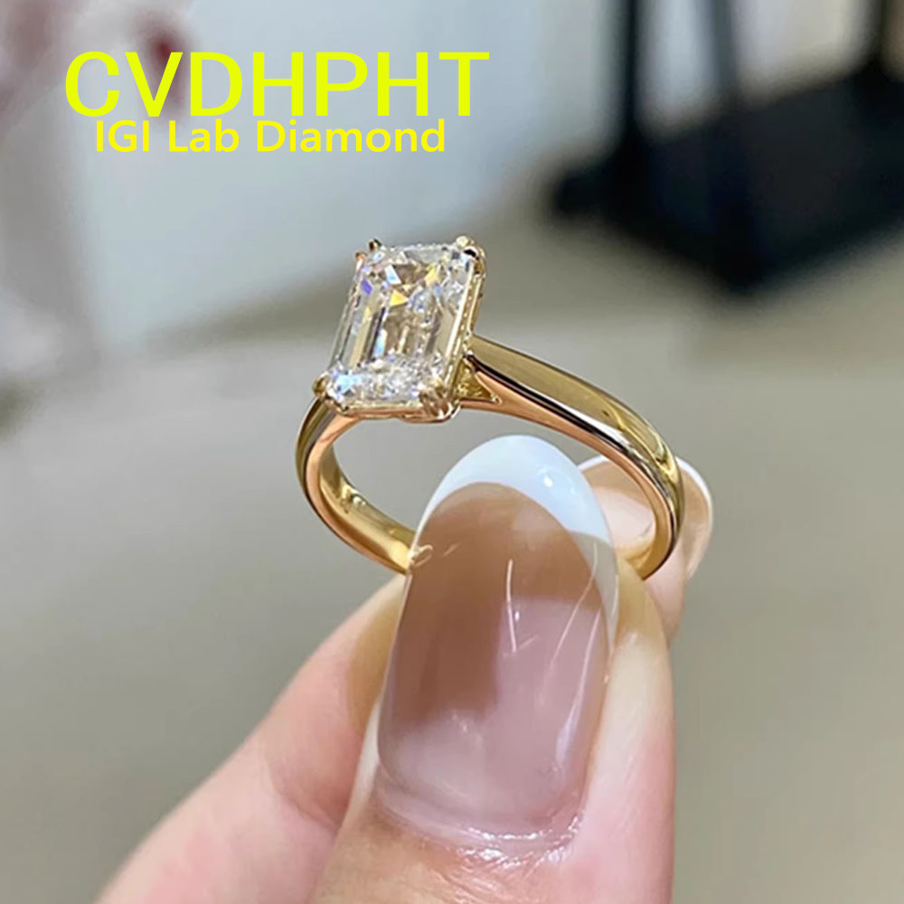 IGI Lab Growing Diamond Ring E - đánh giá và giá Wedding Zone