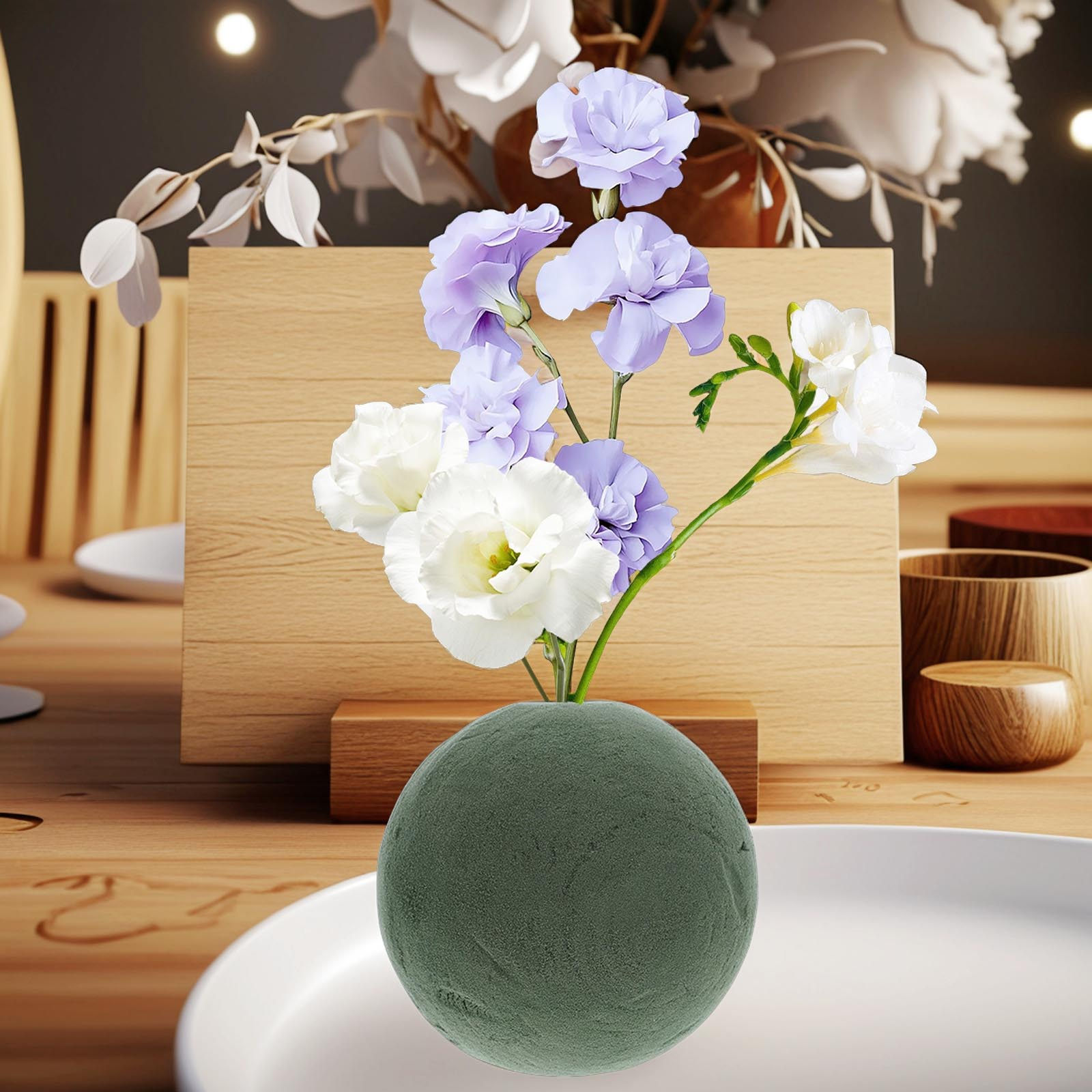2Pcs Round Floral Foam Balls W - đánh giá và giá Wedding Floral Supply