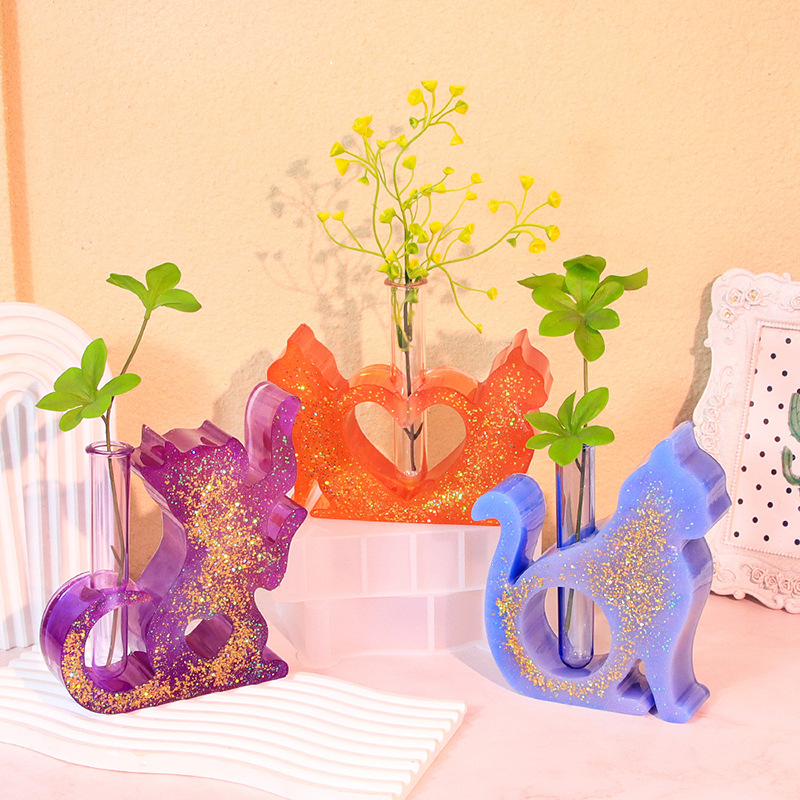 Cat Shaped Resin Molds Vase Si - đánh giá và giá Flower Girl Basket