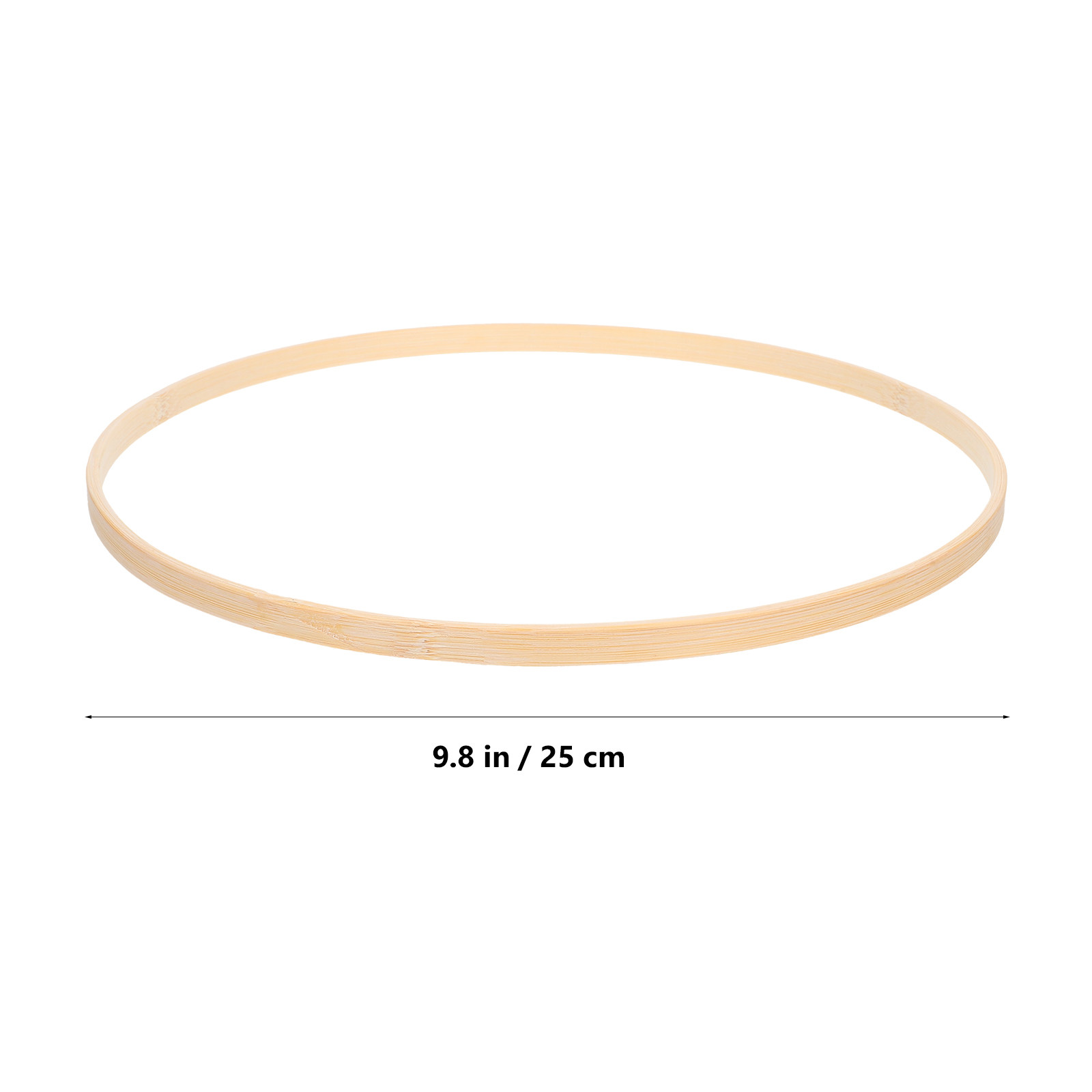 10Pcs Bamboo Floral Hoops 25Cm - đánh giá và giá Wedding Floral Supply
