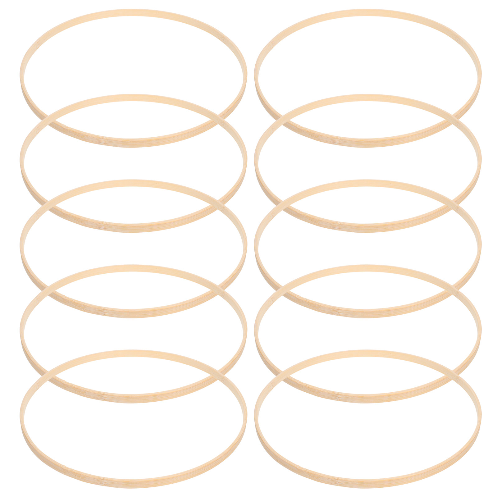 10Pcs Bamboo Floral Hoops 25Cm - đánh giá và giá Wedding Floral Supply