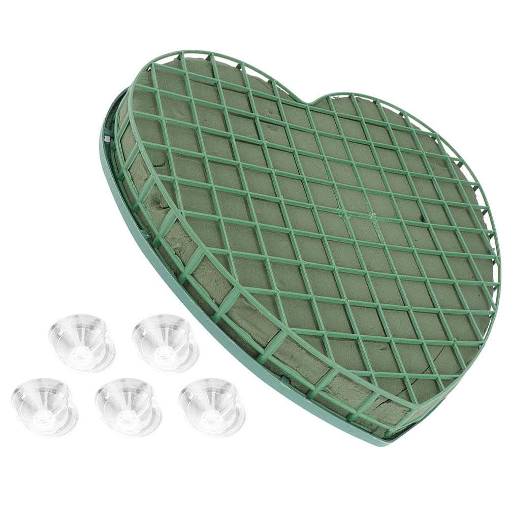 1Set Heart Floral Foam Cage Su - đánh giá và giá Wedding Floral Supply