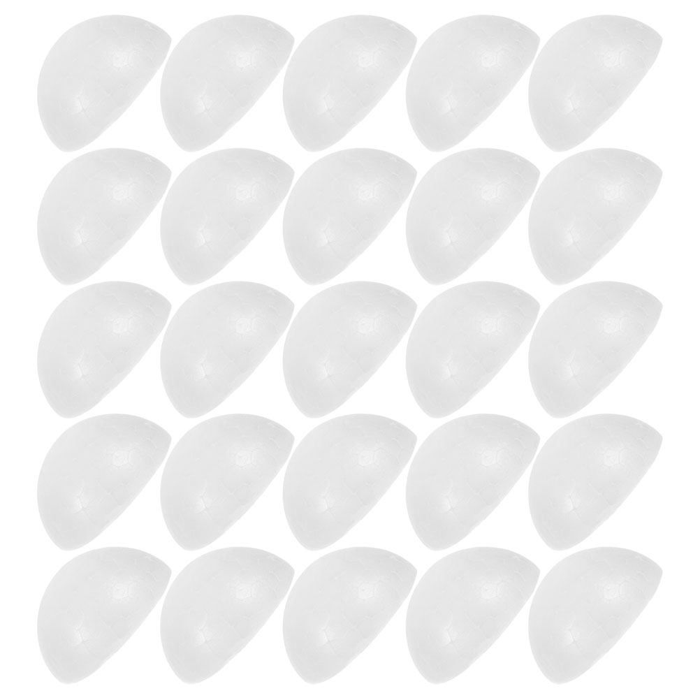 50Pcs White Half Ball Foam Flo - đánh giá và giá Wedding Floral Supply