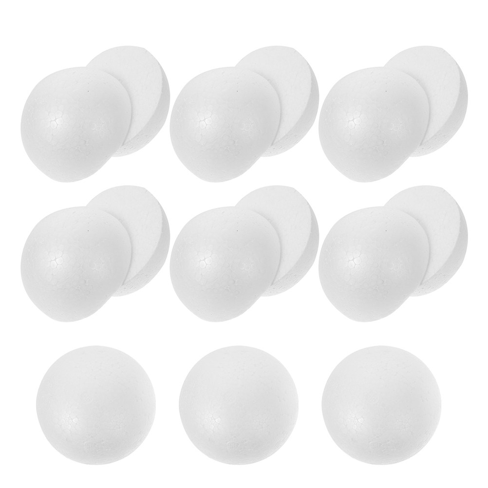 20Pcs White Half Sphere Polyst - đánh giá và giá Wedding Floral Supply