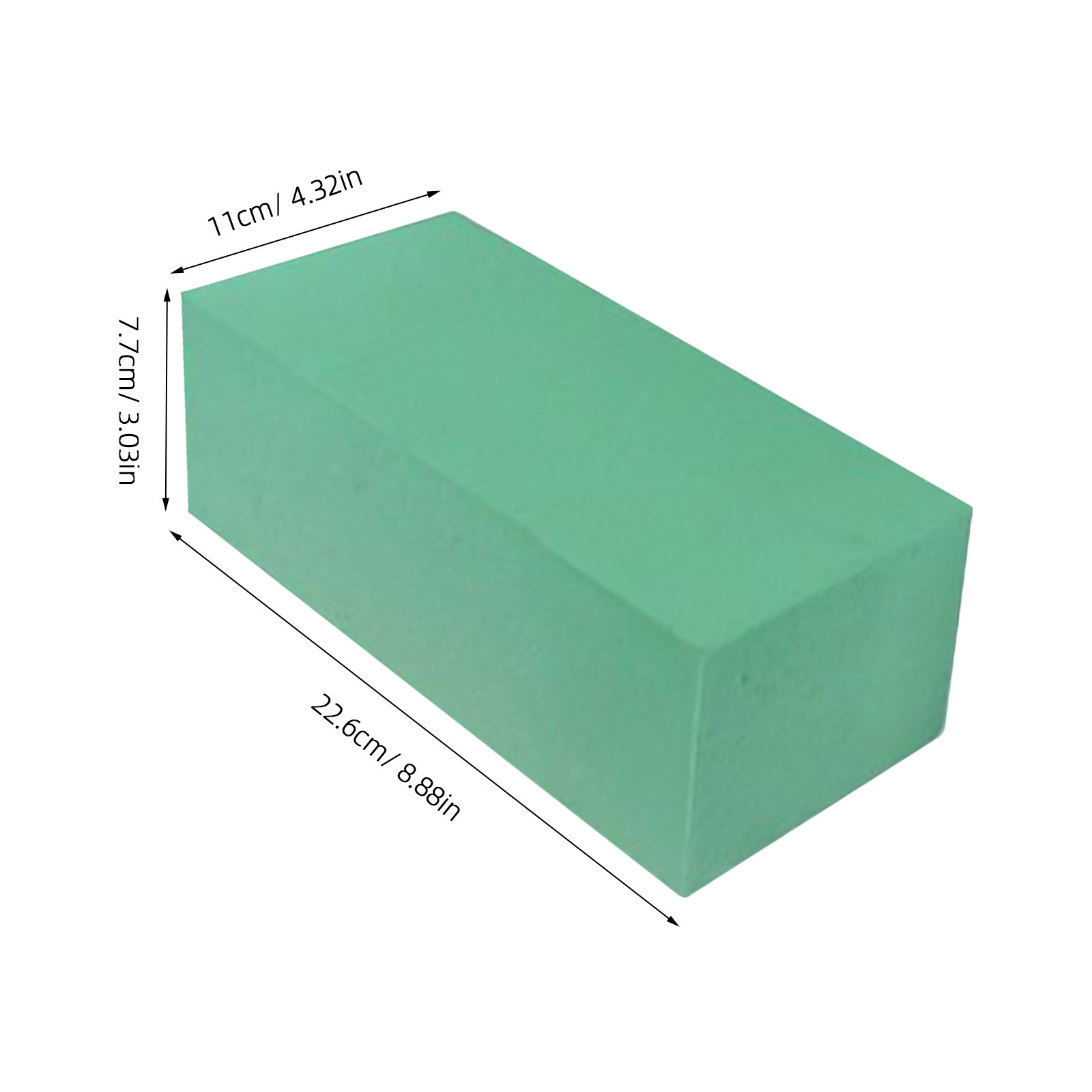 Floral Block Flower Brick Gree - đánh giá và giá Wedding Floral Supply