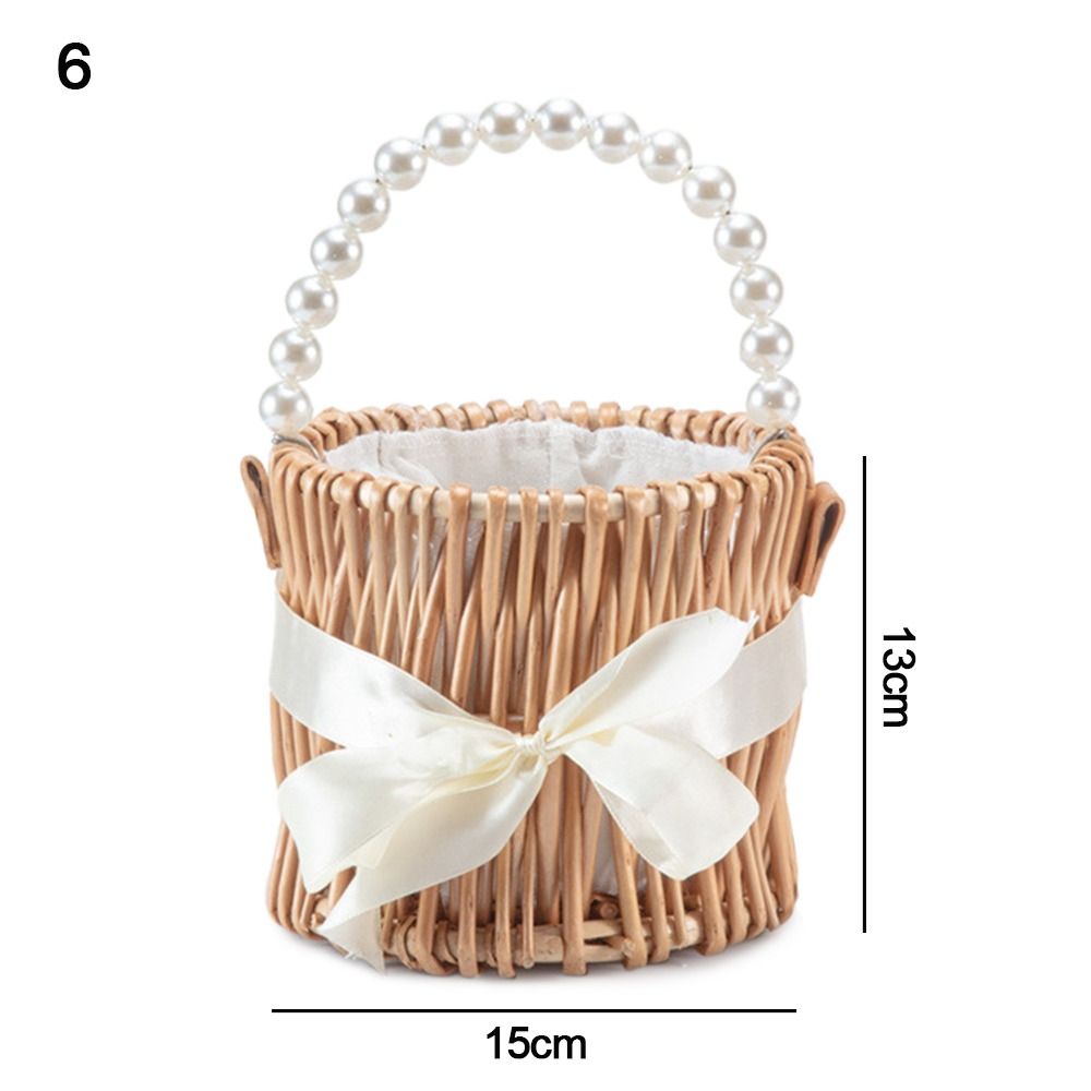 Willow Rattan Flower Girl Bask - đánh giá và giá Flower Girl Basket