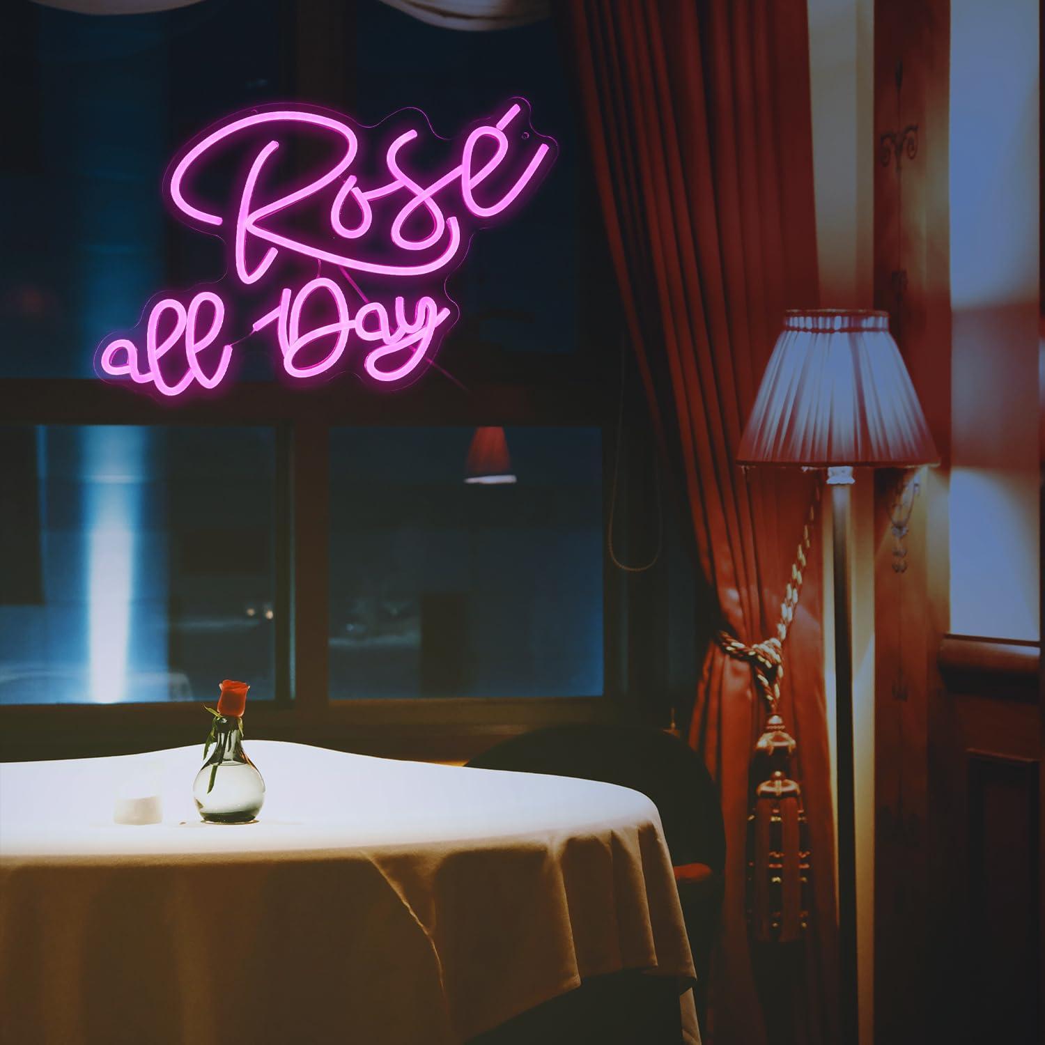 Rose All Day Neon Sign Dimmabl - đánh giá và giá Wedding Led