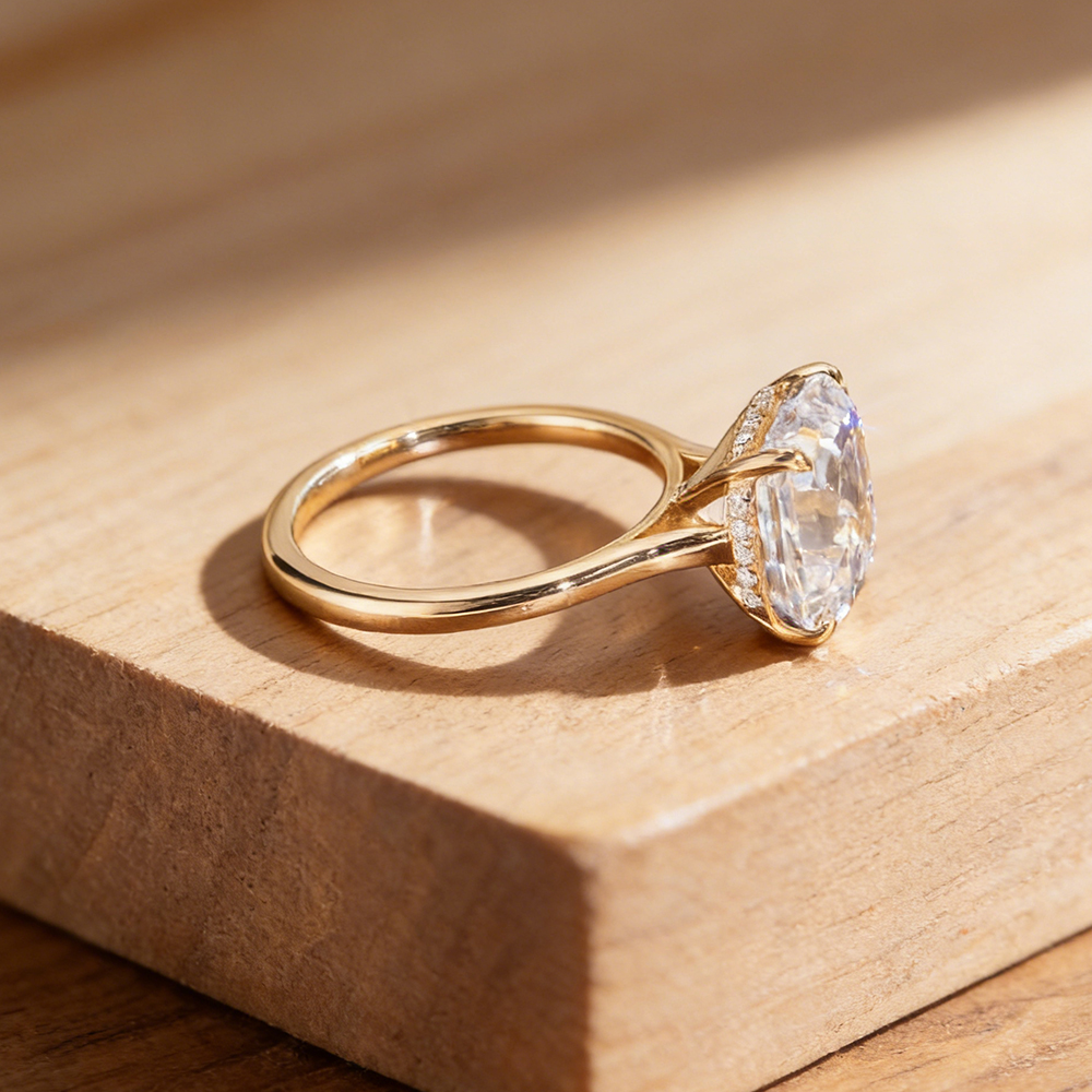 EWYA Asscher Cut 1/2/3/5CT 3EX - đánh giá và giá Wedding Zone