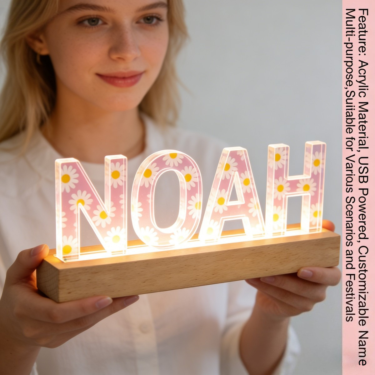 Personalized Acrylic LED Night - đánh giá và giá Wedding Led