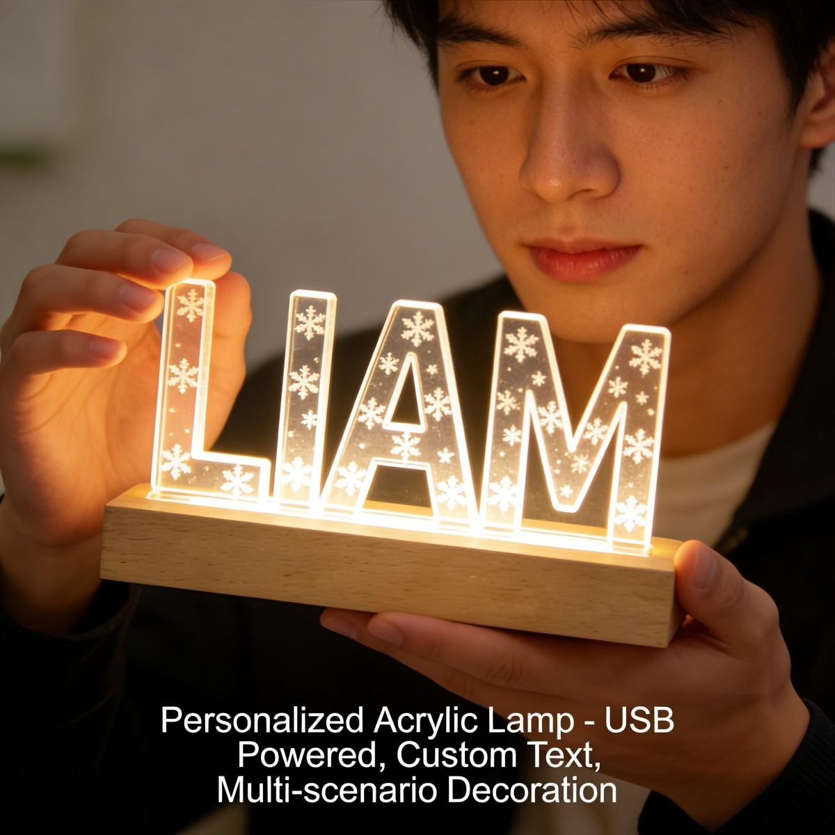 Personalized Acrylic LED Night - đánh giá và giá Wedding Led