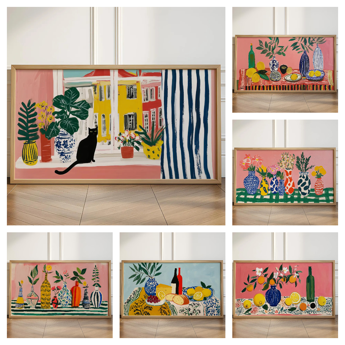 Matisse Series Abstract Black  - đánh giá và giá Flower Girl Basket
