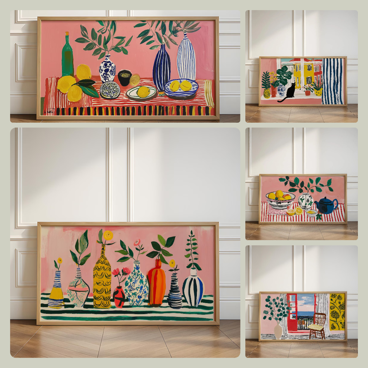 Matisse Series Abstract Black  - đánh giá và giá Flower Girl Basket