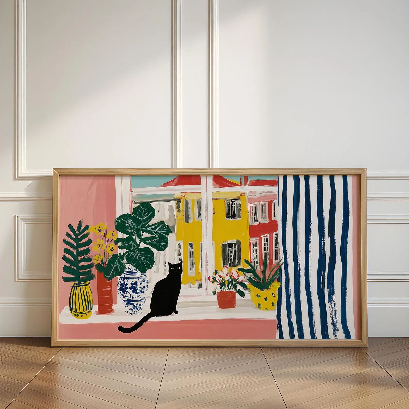 Matisse Series Abstract Black  - đánh giá và giá Flower Girl Basket
