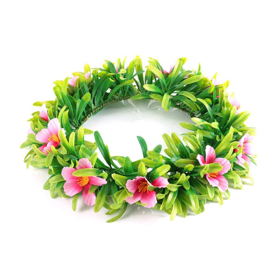 Girl Moana Garland Green Wreat - đánh giá và giá Wedding Floral Supply