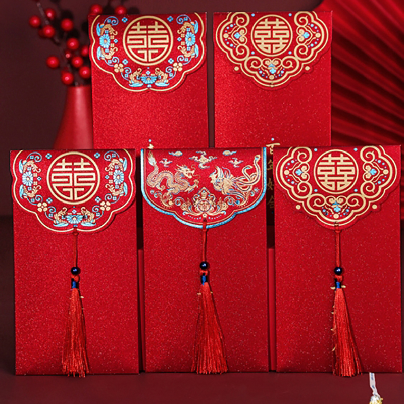 10pcs Traditional Chinese Wedd - đánh giá và giá Wedding Envelopes