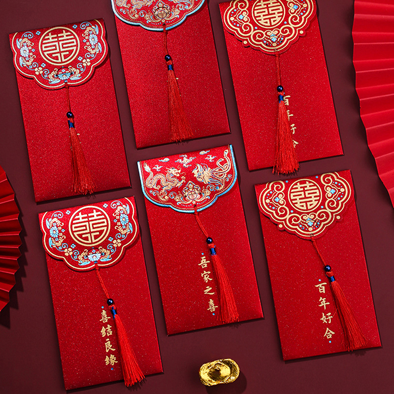 10pcs Traditional Chinese Wedd - đánh giá và giá Wedding Envelopes