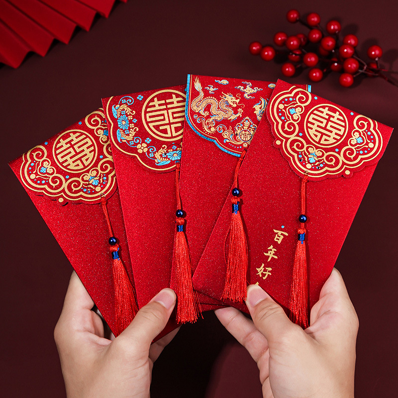 10pcs Traditional Chinese Wedd - đánh giá và giá Wedding Envelopes