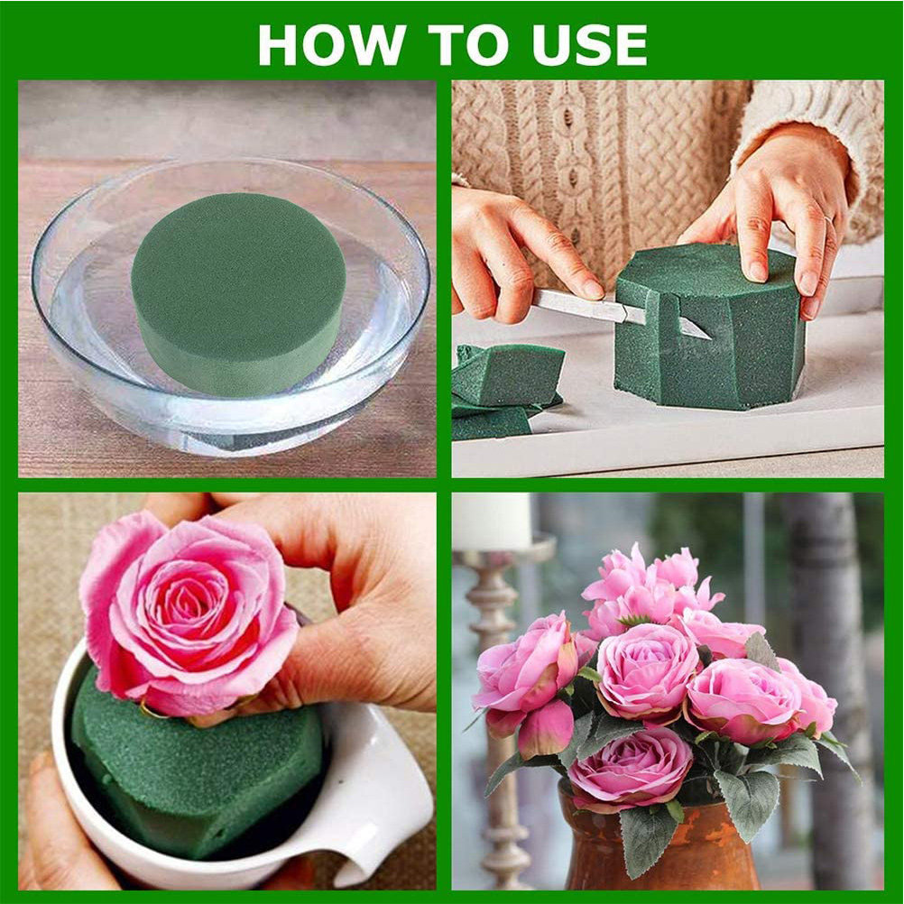 10Pcs Round Flower Mud Floral  - đánh giá và giá Wedding Floral Supply
