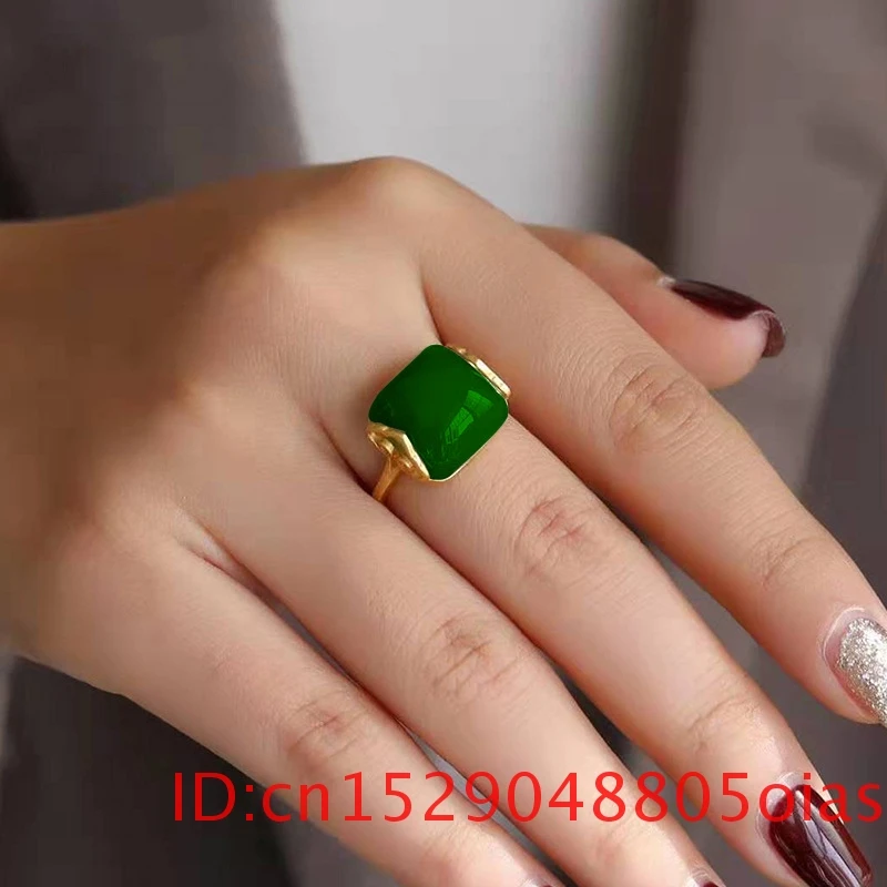 Natural Hetian Jade Ring Fashi - đánh giá và giá Wedding Zone